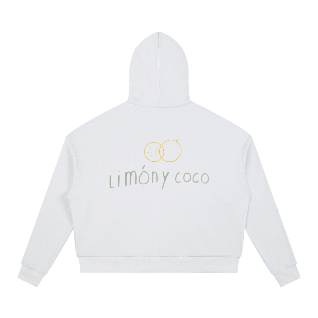 Contrast Drawstring Hoodie