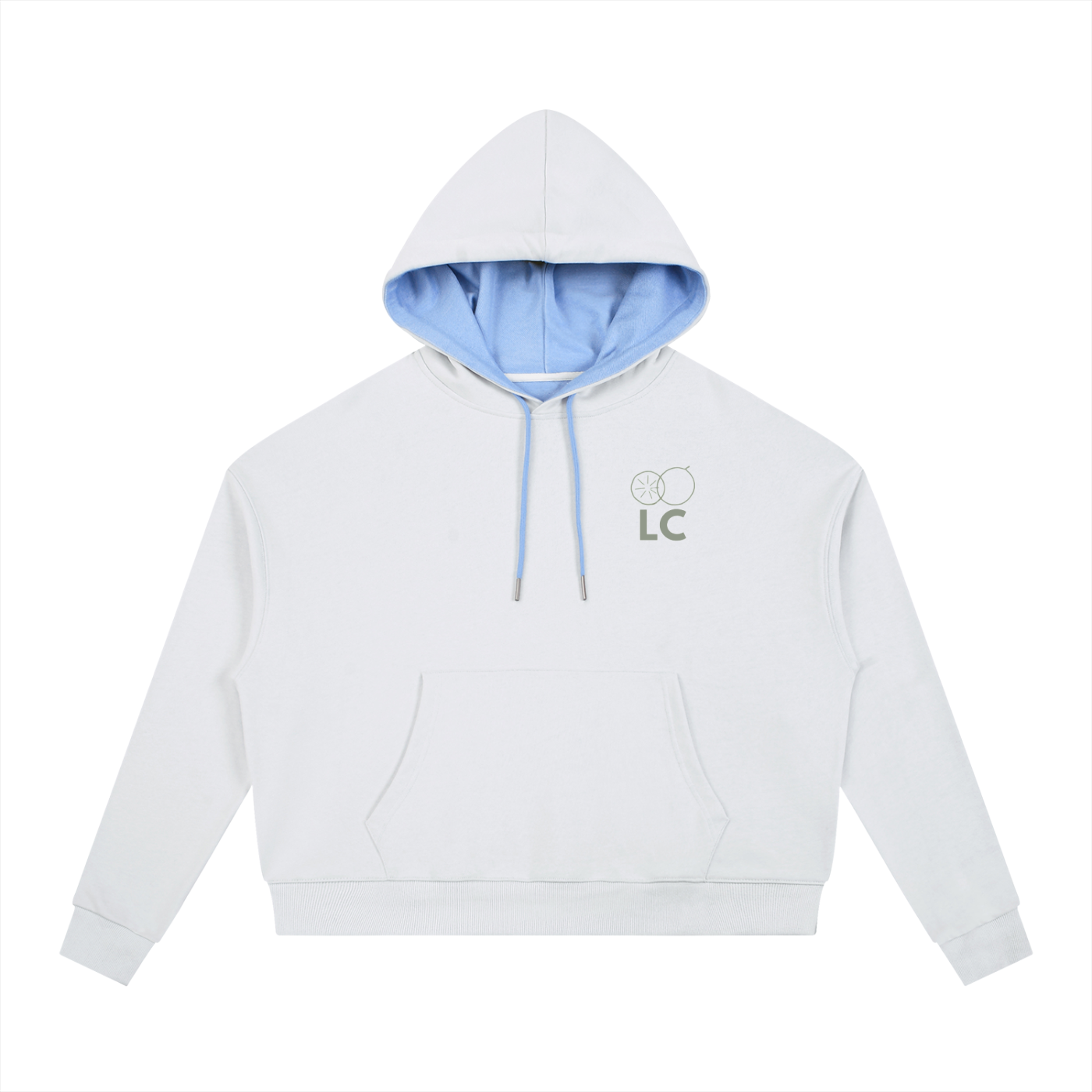 Contrast Drawstring Hoodie