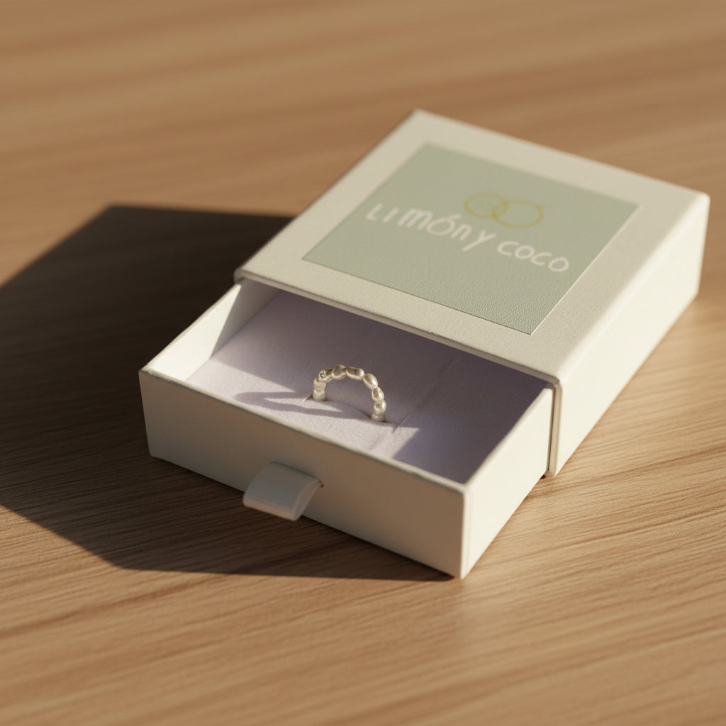 Pearl beaded ring
