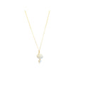 14K Gold Filled Necklace with shell and pearl