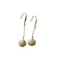14k Gold Filled Earrings with shell