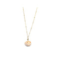 14K Gold Filled Necklace with shell pendant