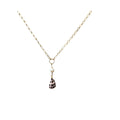 Gold Filled Cone Shell Drop Necklace