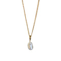 14K Gold filled  necklace w/  pearl pendant