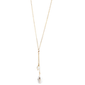 14k Gold Filled Drop Cowrie  Necklace